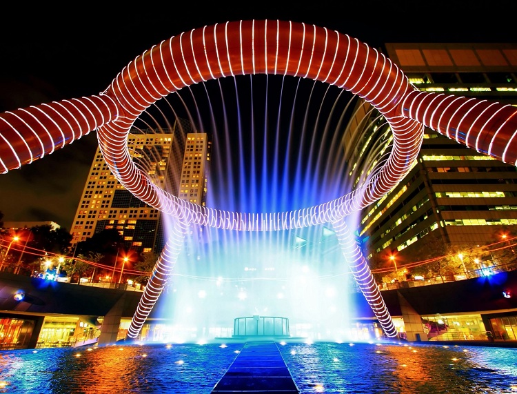 Fountain of Wealth Suntec - Du lịch Singapore